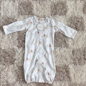 NWT Baby Club Chic Safari Adventure Printed Gown